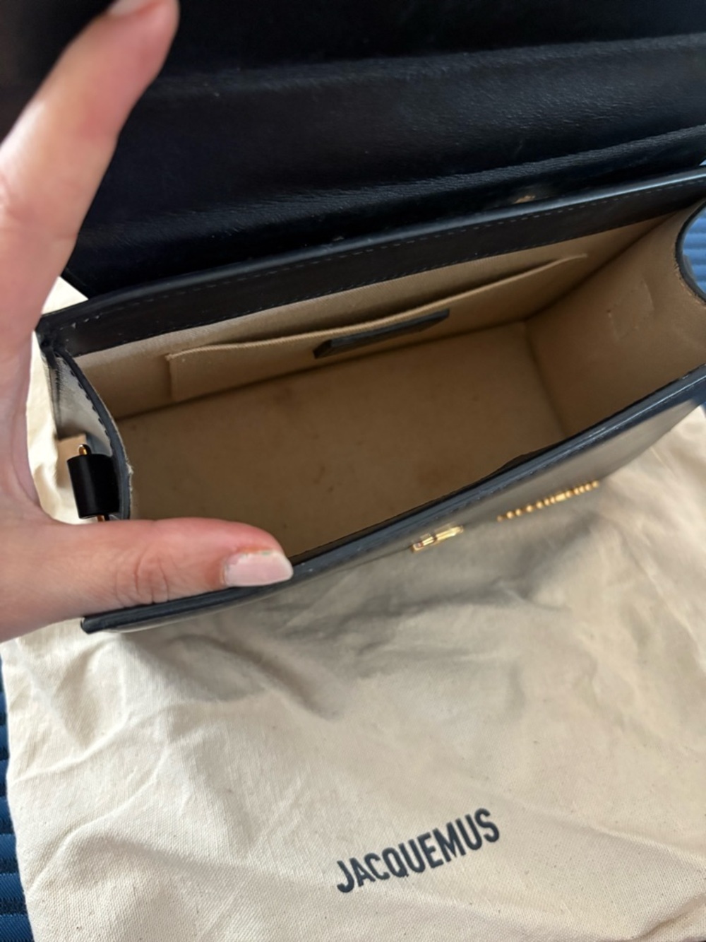 Jacquemus Black Le Bambino Handle Shoulder Bag - Picture 4 of 5